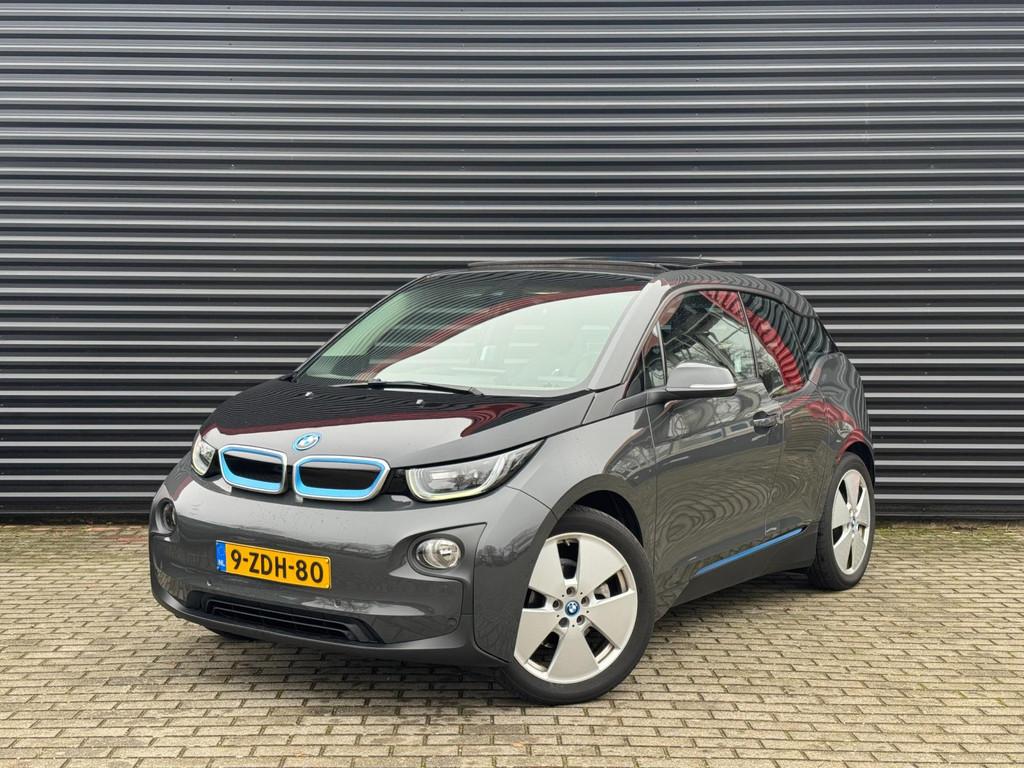 BMW I3 Comfort Advance 22 kWh | 81%SOH | PANO | Leder | Hout, Automaat, Achterwielaandrijving, Gebruikt, Zwart