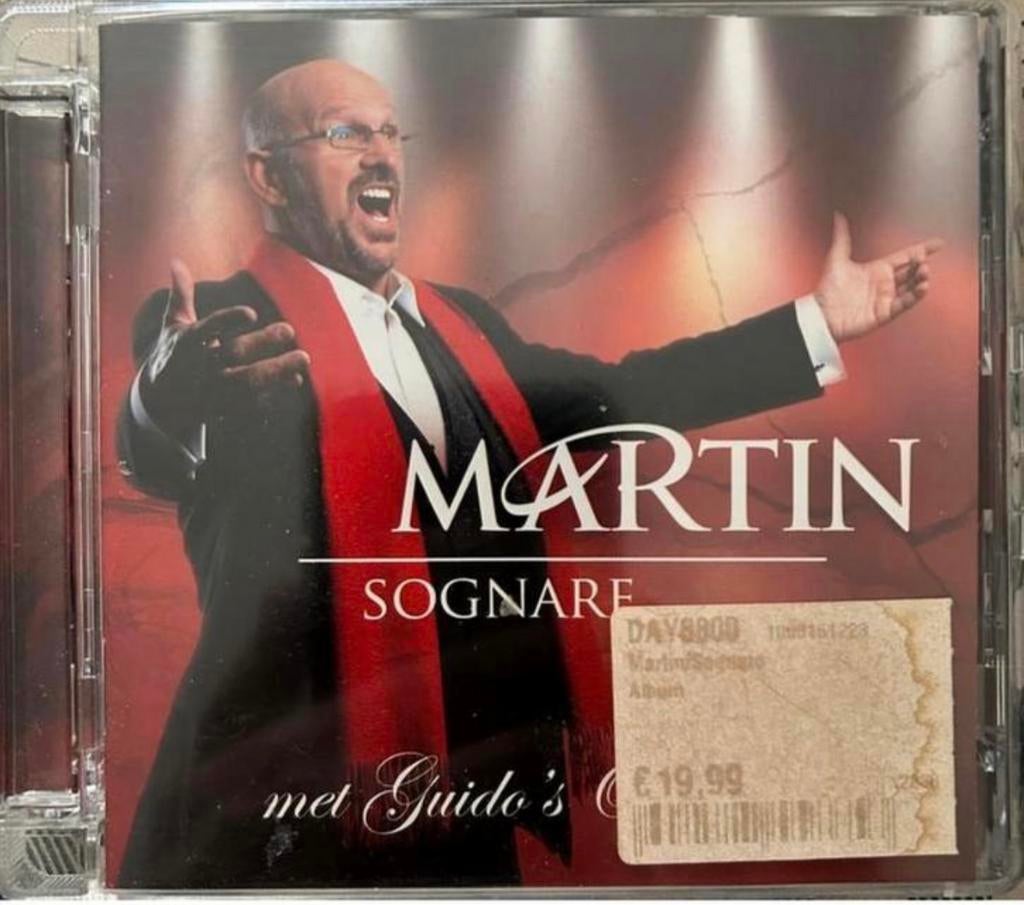 Martin Sognare Cd, Ophalen of Verzenden, Barok, Gebruikt, Overige typen