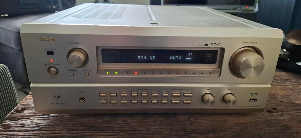 Denon AVC-10SE THX monster! 22kg - champagne - inclusief ab., Ophalen of Verzenden, 120 watt of meer, Denon