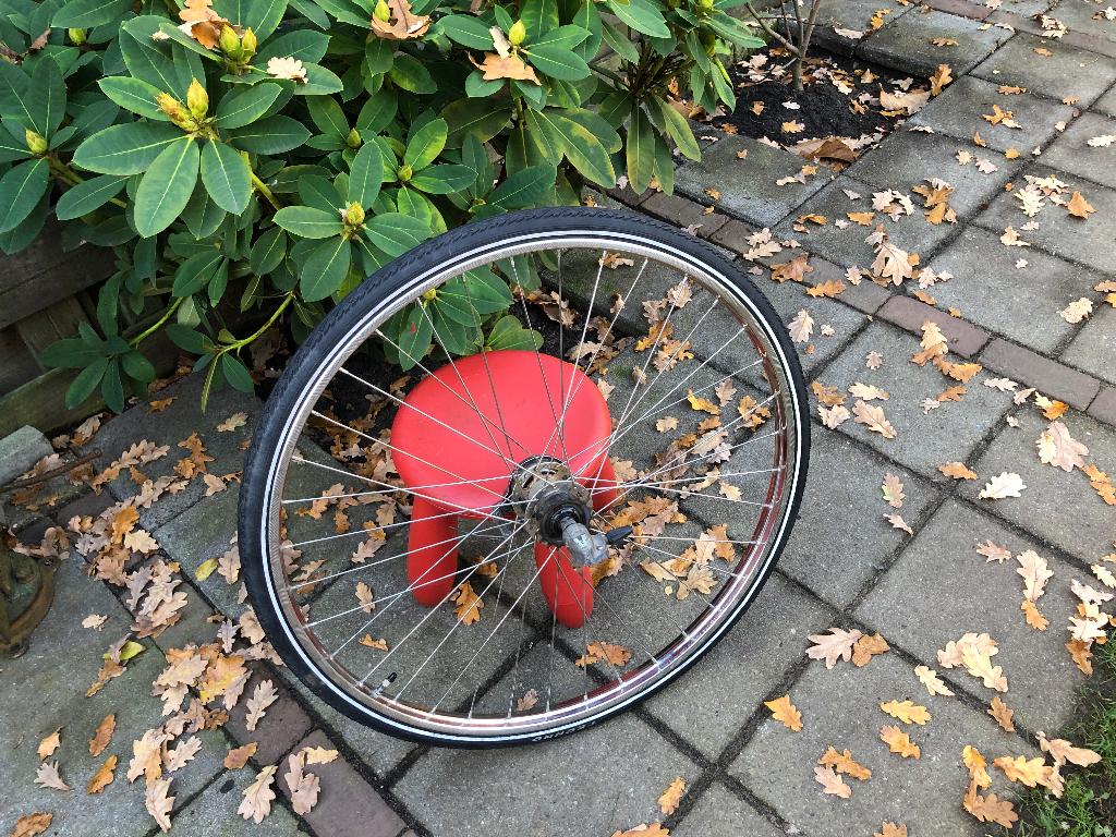 achterwiel 28 inch 3 NEXUS versnellingen rollerbrakes, Ophalen of Verzenden, Gebruikt