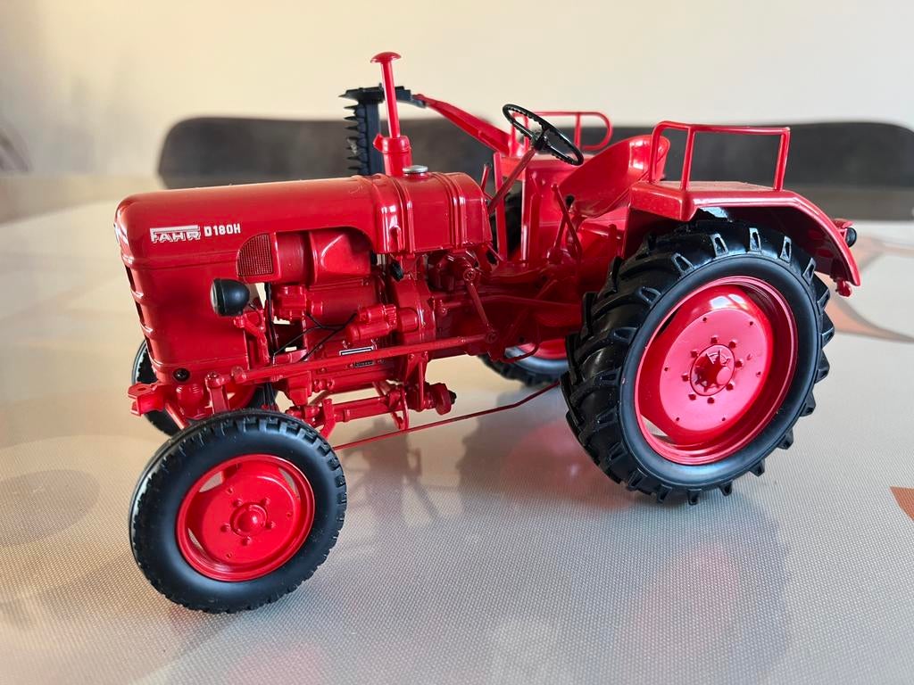 Fahr D 180 H tractor met maaibalk UH 1/16, Ophalen of Verzenden, Gebruikt, Tractor of Landbouw