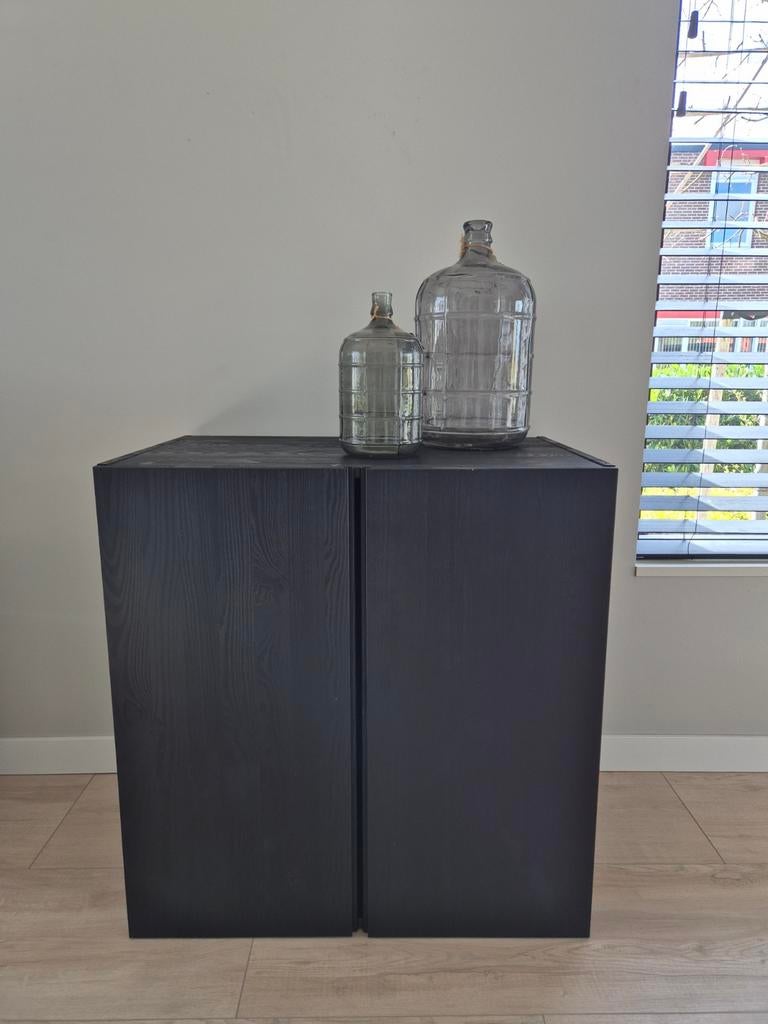 2x IKEA Ivar kast zwart - Nieuw en ongebruikt, Ophalen, Nieuw