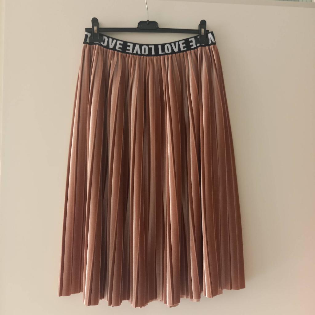 Roze rok van Penn & Ink maat medium, Kleding | Dames, Rokken, Maat 38/40 (M), Penn & Ink, Ophalen of Verzenden, Knielengte