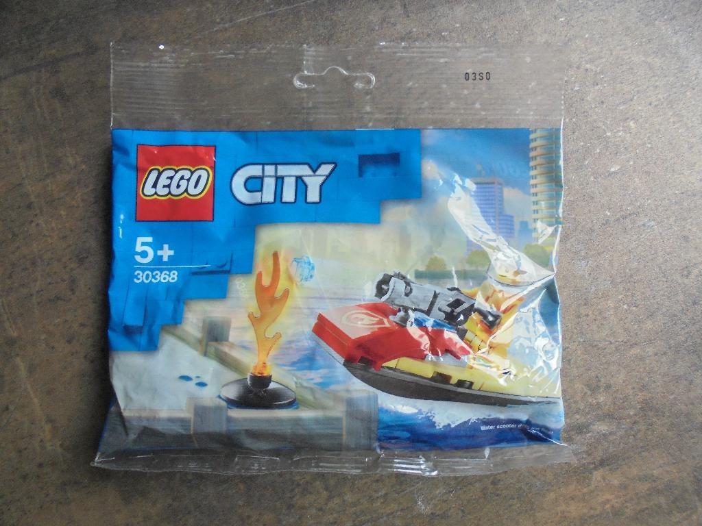Lego City Fire Rescue Water Scooter Set (zie foto's) 2, City, Lego, Nieuw, Ophalen of Verzenden