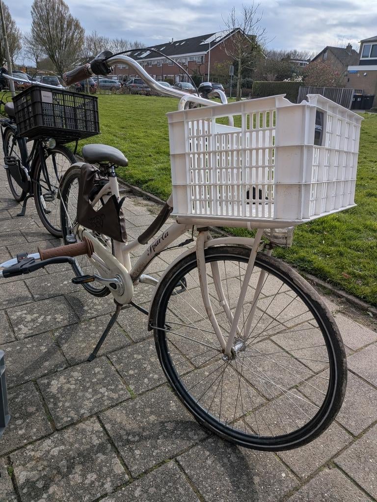 Sparta Kinderfiets met mand - 20 inch, Ophalen, Gebruikt, 20 inch of meer, Sparta