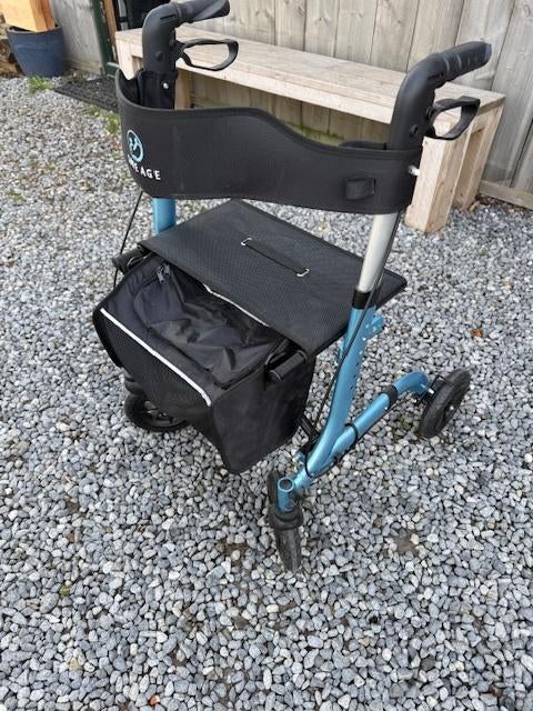 2 Rollators te koop, Ophalen, Opvouwbaar, Zo goed als nieuw