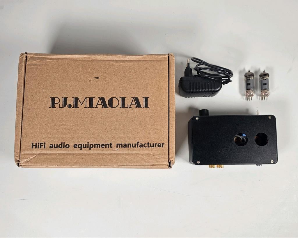 P.J. Miaolai P3 Mini Tube Headphone Amplifier – A-Grade, Overige merken, Ophalen of Verzenden, Zo goed als nieuw, Nvt