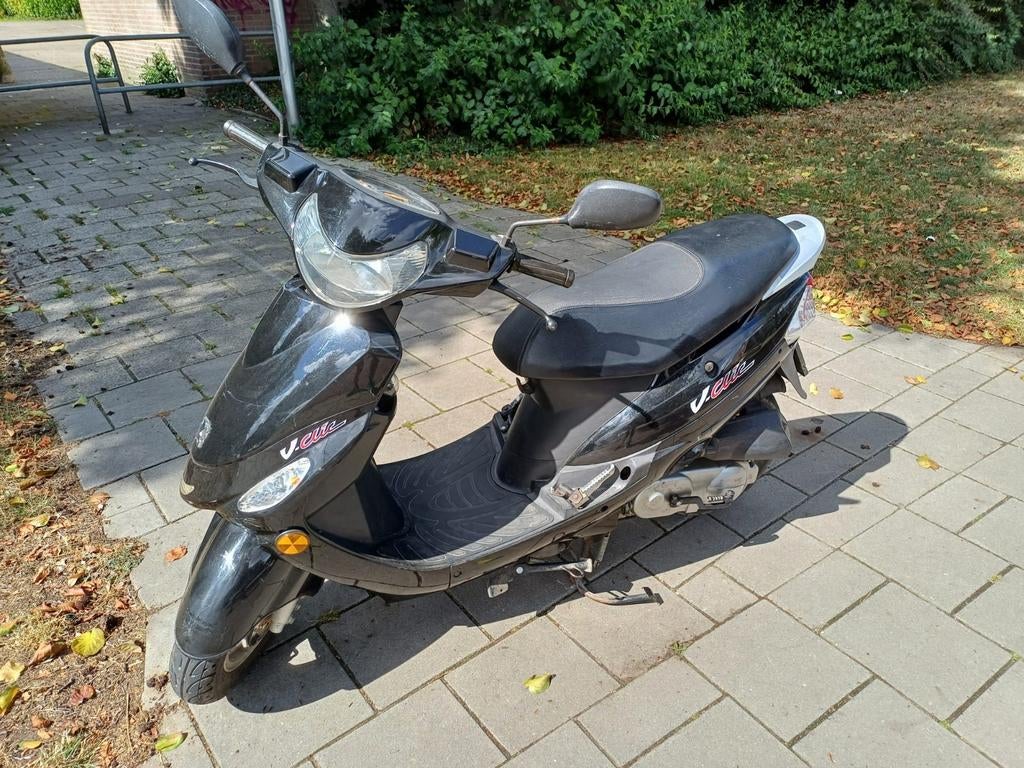 Peugeot V-Clic 2008 blauw kenteken, Ophalen, Gebruikt, Benzine, Peugeot