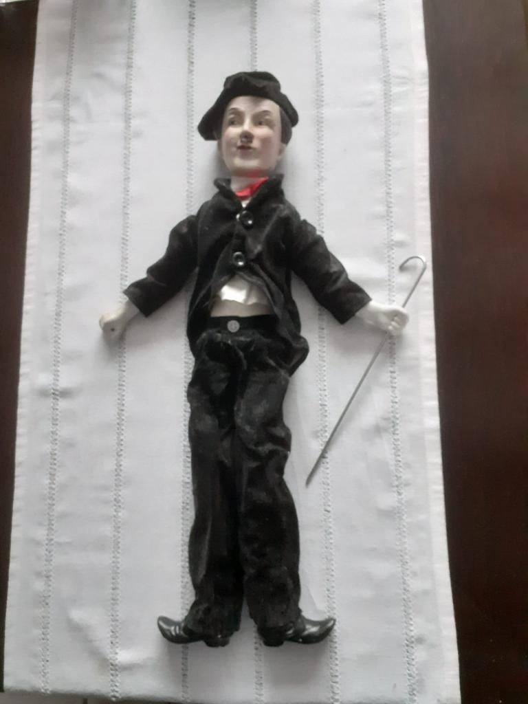 Charlie Chaplin Pop - 60 cm, Antiek en Kunst, Antiek | Speelgoed, Ophalen of Verzenden