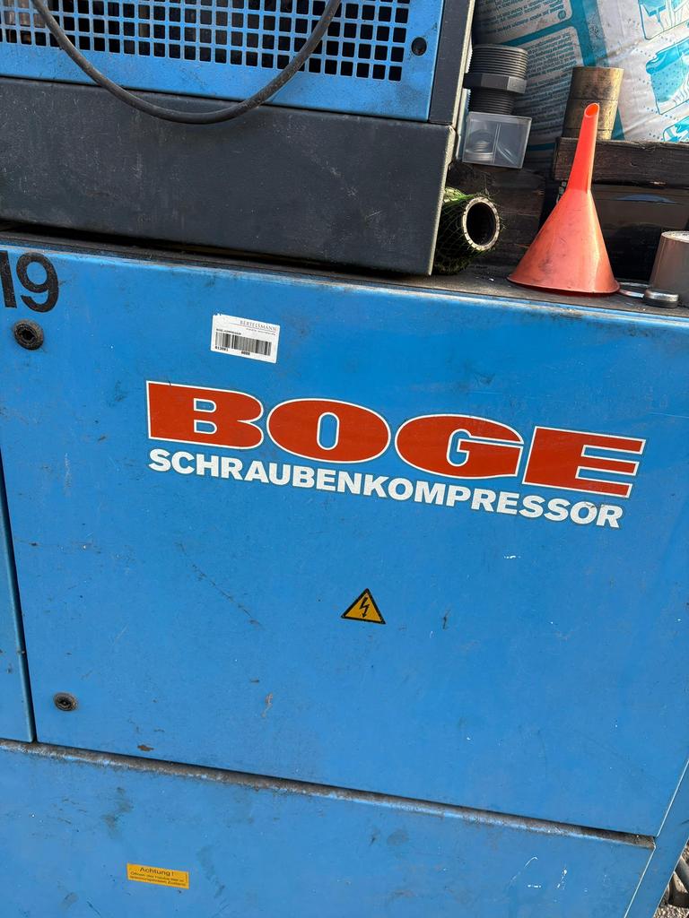 Boge schroefcompressor 3 delig !!, 100 liter of meer, Ophalen, Zo goed als nieuw