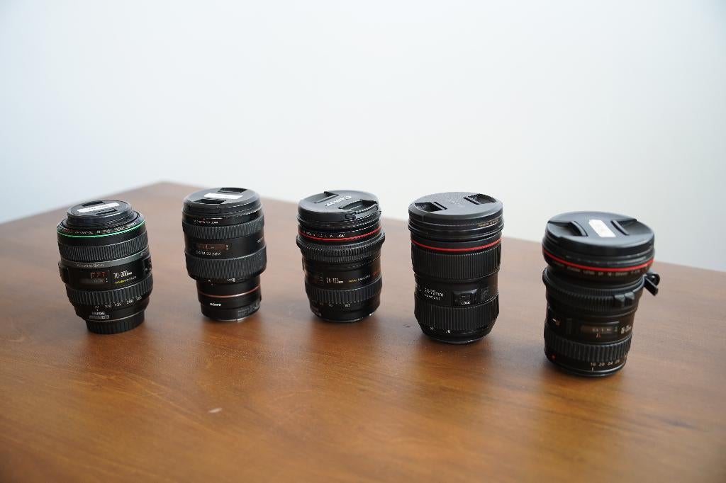 Canon EF lenzen te koop – Perfect voor film & foto, Ophalen, Zo goed als nieuw, Telelens, Zoom