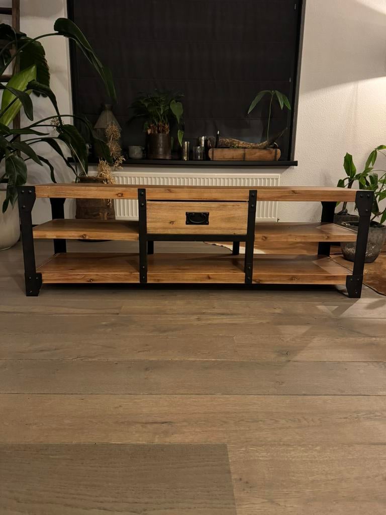 Tv meubel, Huis en Inrichting, Ophalen, 100 tot 150 cm, Zo goed als nieuw, Minder dan 100 cm