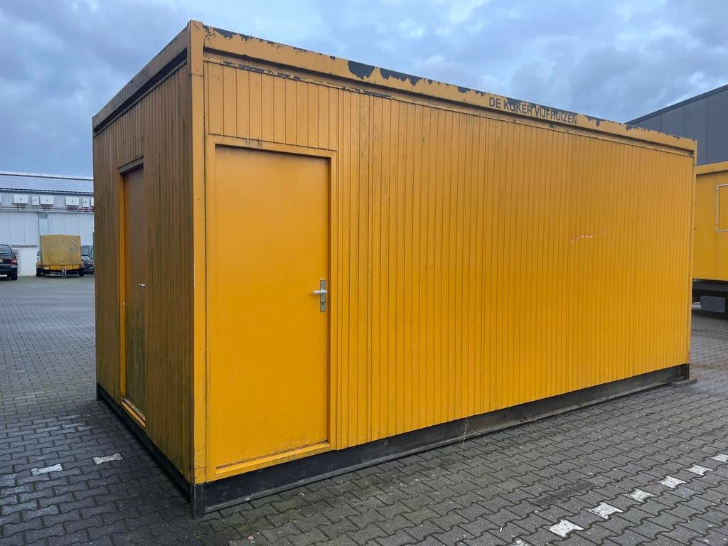 Nette kantoorunit 6x3 meter, Ophalen of Verzenden