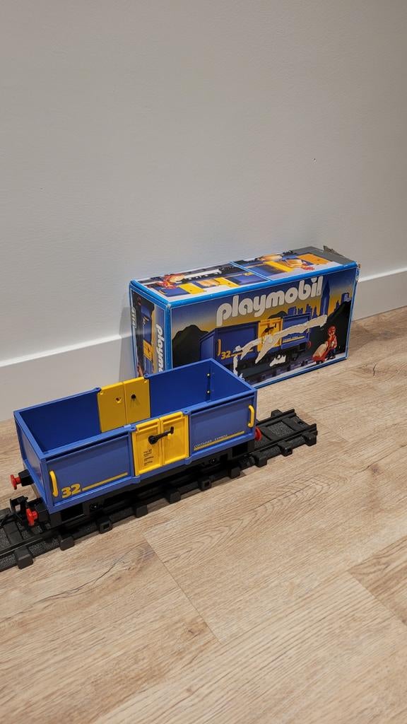 Playmobil 4114 bakwagon trein wagon treinset lgb rails, Ophalen of Verzenden, Zo goed als nieuw