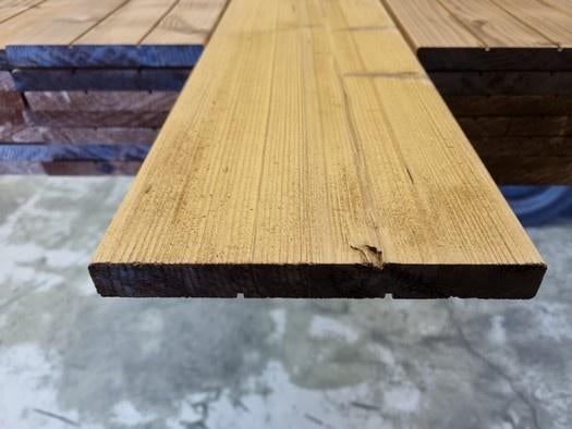 Thermowood planken 2.0x18.5 cm - nr: tp237, Tuin en Terras, Palen, Balken en Planken, Ophalen, Nieuw, 250 cm of meer, Planken