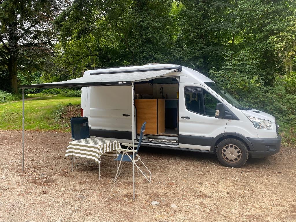 Zelfbouw off-grid camper Ford Transit L3H3, Tot en met 2, Particulier, Ford, 5 tot 6 meter