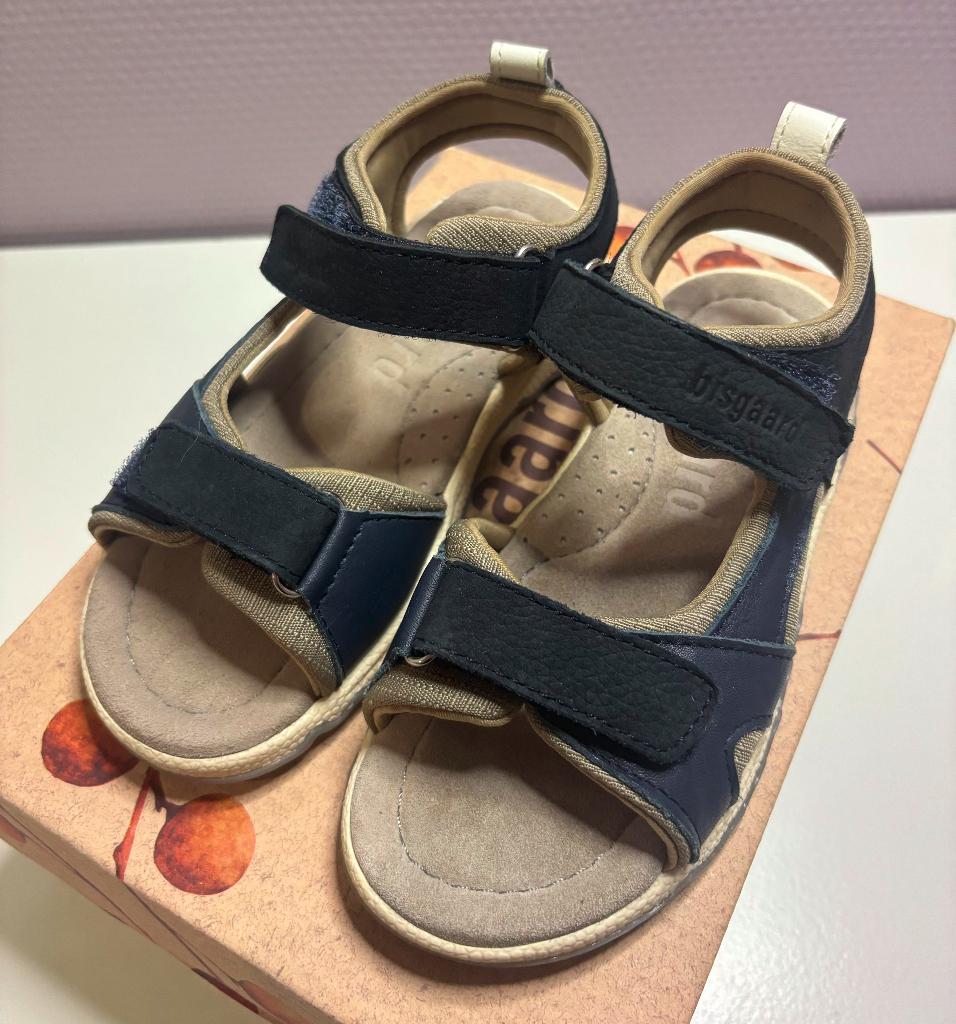 Bisgaard Kindersandalen maat 28 Navy (ZGAN), Verzenden, Jongen of Meisje, Schoenen, Zo goed als nieuw