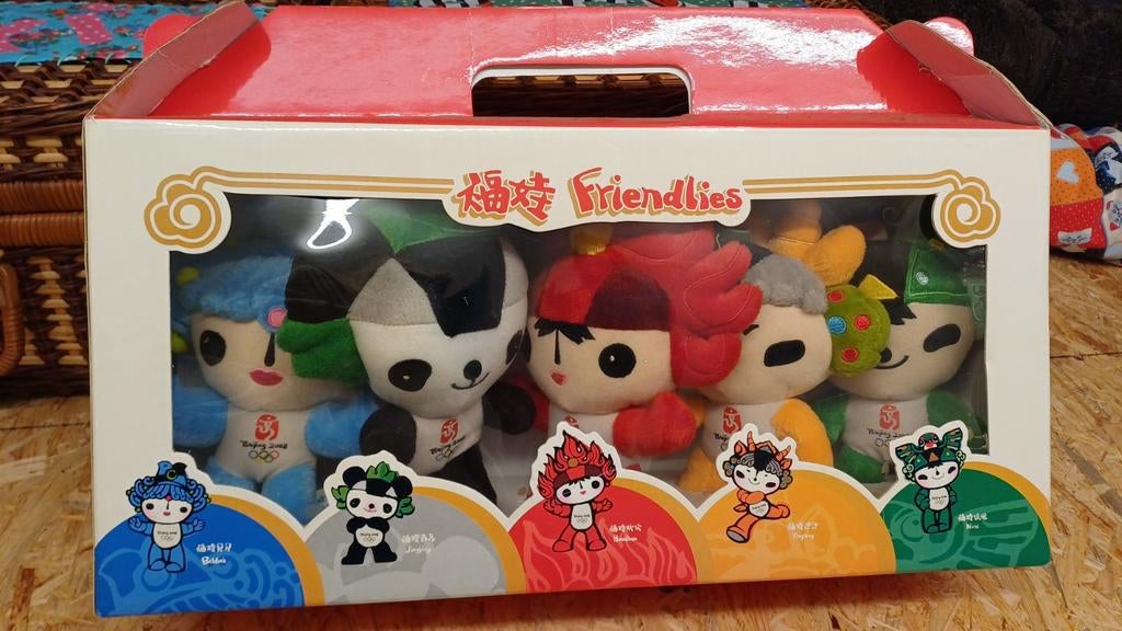 Olympische Spelen Beijing 2008 Mascottes - Nieuw l, Verzamelen, Ophalen of Verzenden, Nieuw