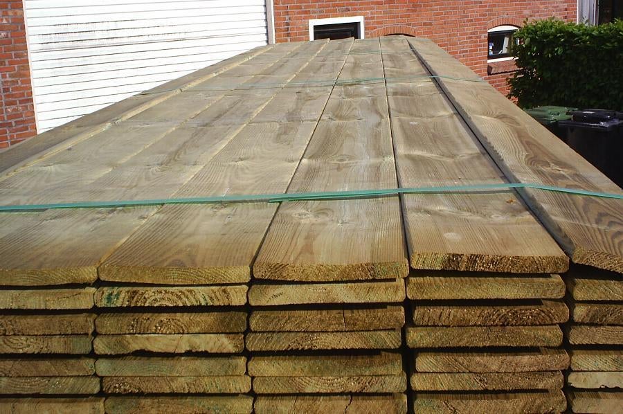 Aanbieding! schuttingplanken tuinplanken 1,6X14cm, Tuin en Terras, Palen, Balken en Planken, Ophalen, Nieuw, 250 cm of meer, Planken