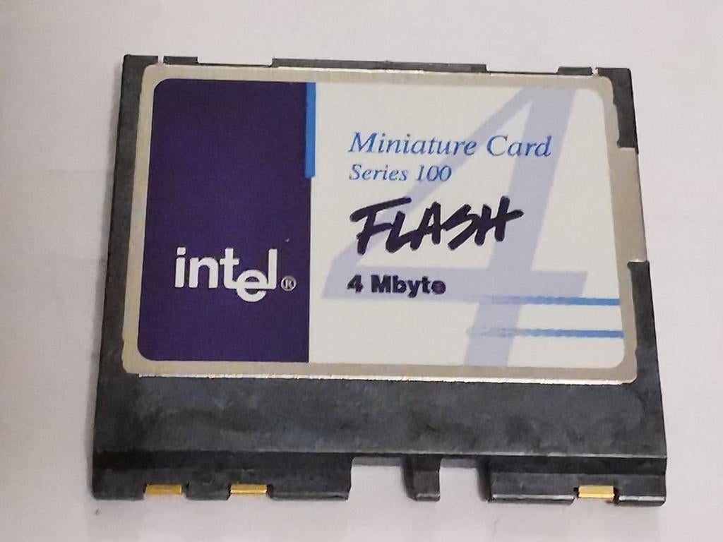 intel Miniature Card 4Mbyte Serie 100 FLASH PCMCIA CARD, Ophalen of Verzenden