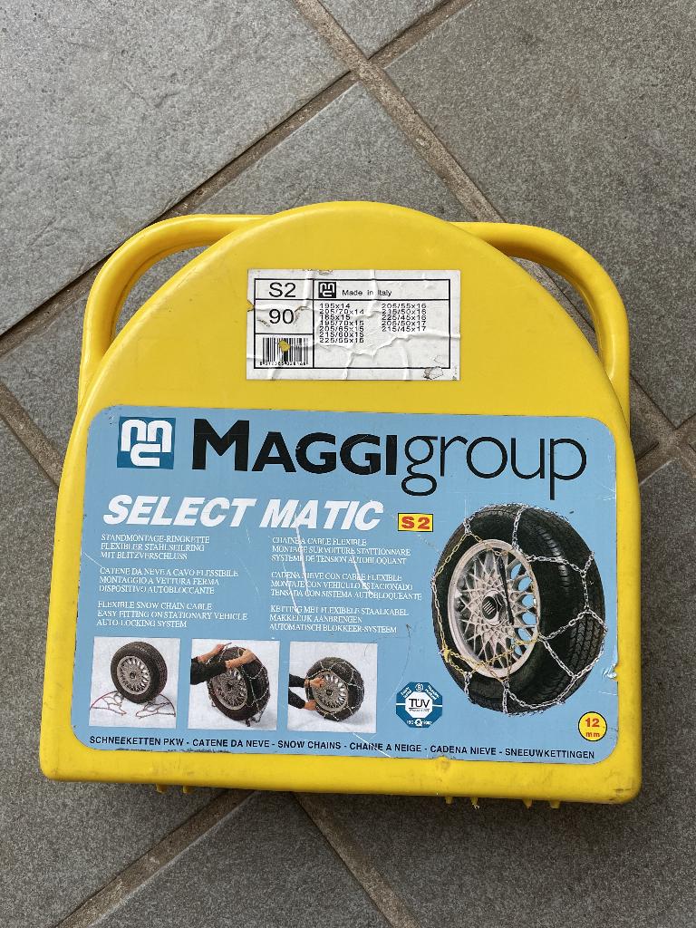 sneeuwkettingen, Auto diversen, Sneeuwkettingen, Ophalen, Zo goed als nieuw