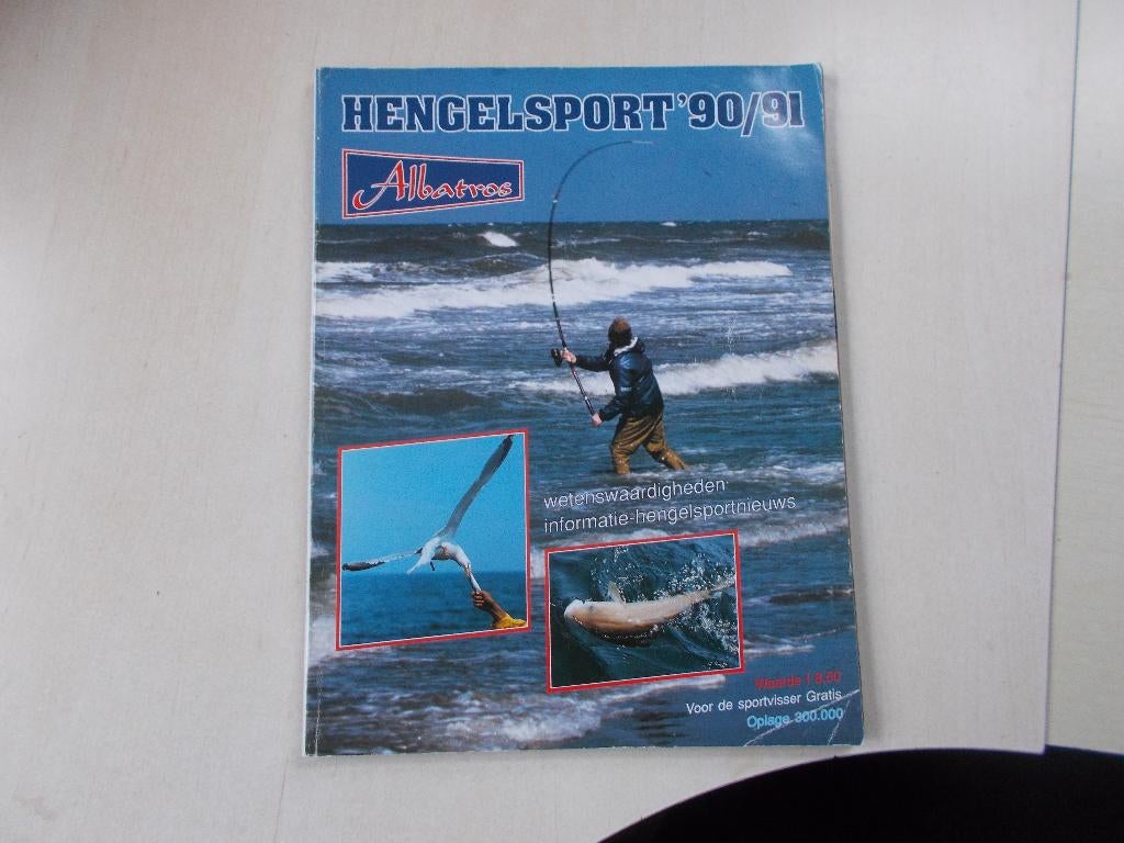 Albatros hengelsportcatalogus 1990 /91, Ophalen of Verzenden, Gebruikt, Boek of Tijdschrift