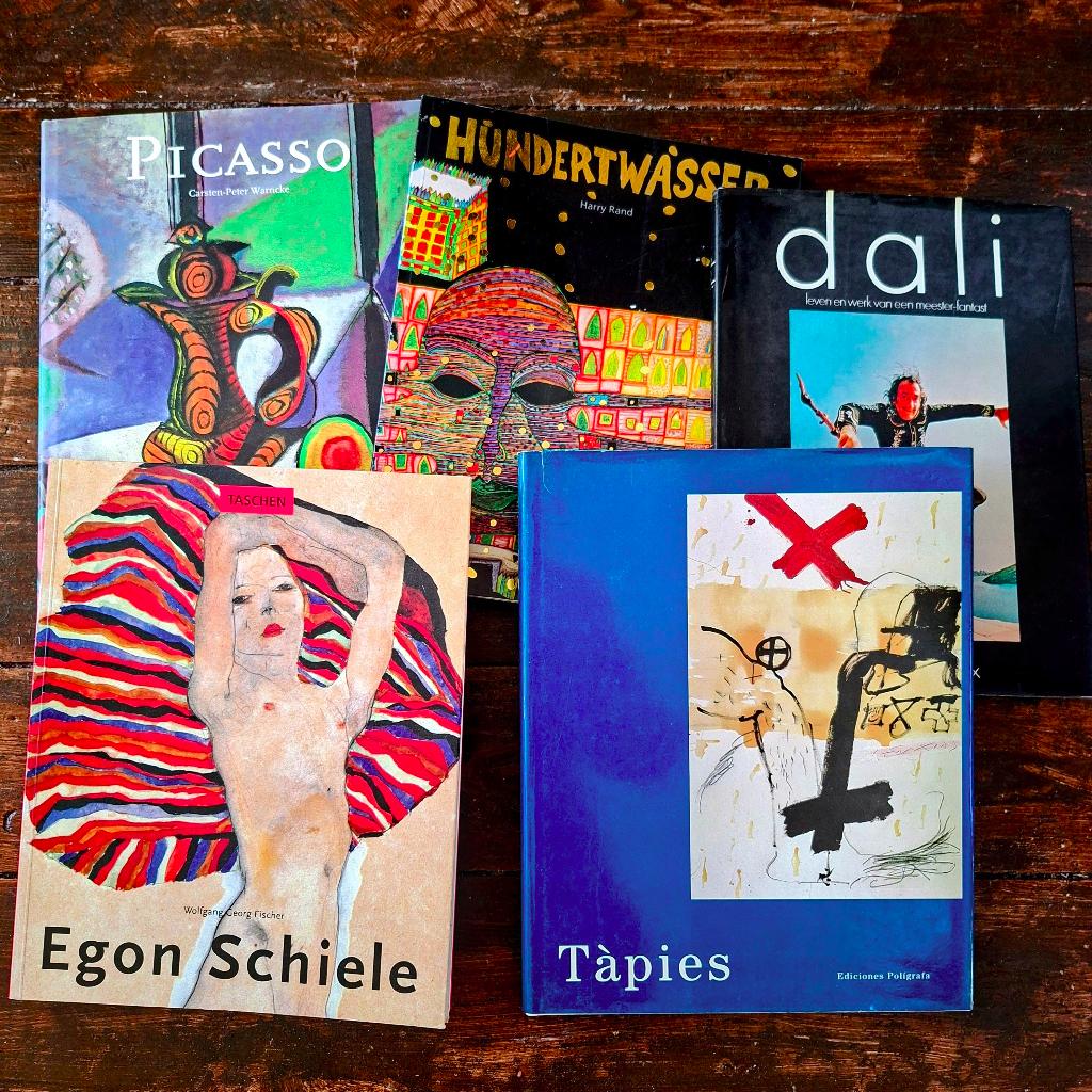 Beroemde schilders, Ophalen of Verzenden, Zo goed als nieuw, Schilder- en Tekenkunst