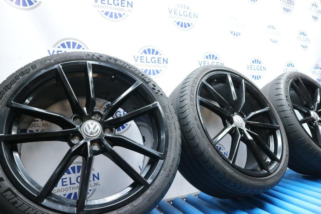 VW Pretoria velgen 19 inch origineel Golf 6 7 8 caddy, 19 inch, Gebruikt, Verzenden, Banden en Velgen