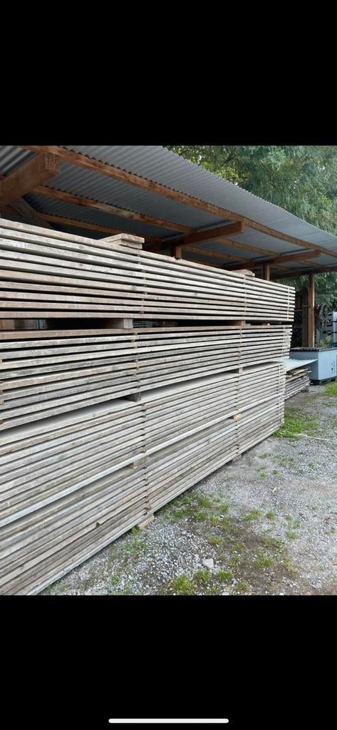 Steigerplanken, Ophalen, 250 cm of meer, Planken