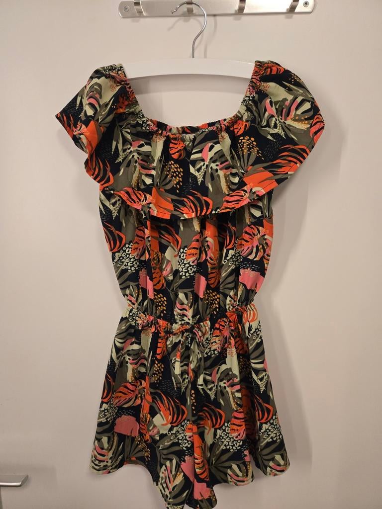 Maat 128 (meisjeskleding) en rugtas, Kinderen en Baby's, Kinderkleding | Maat 128, Ophalen, Meisje, H&M, Zo goed als nieuw