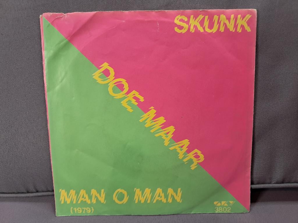 45t. ska. doe maar. de bom - man o man. ex, Gebruikt, 7 inch, Single, Ophalen of Verzenden