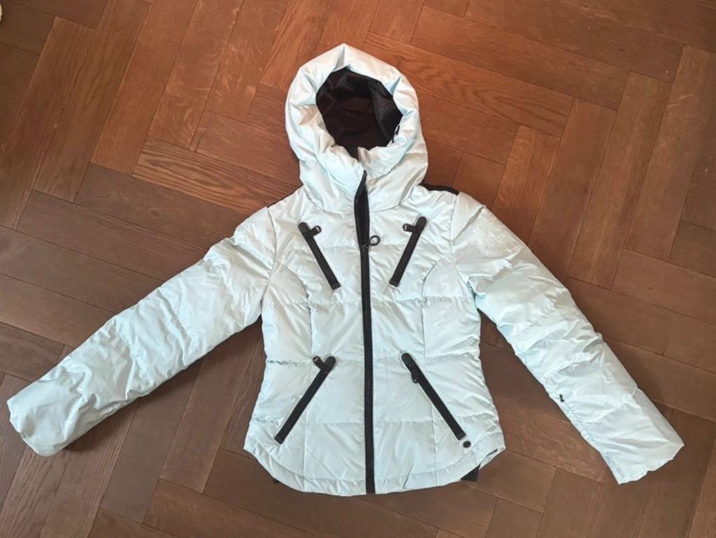 Goldbergh Ski Jas Lichtblauw, Verzenden, Zo goed als nieuw, Maat 36 (S), Jack