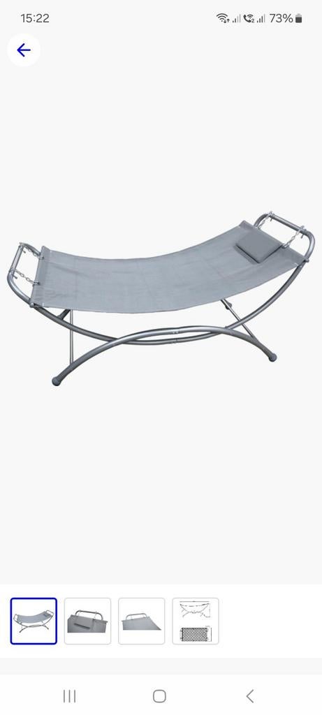 Sorara Hangmat/Ligbed - Ontspanning gegarandeerd!, Ophalen, Opvouwbaar, Nieuw, Eenpersoons