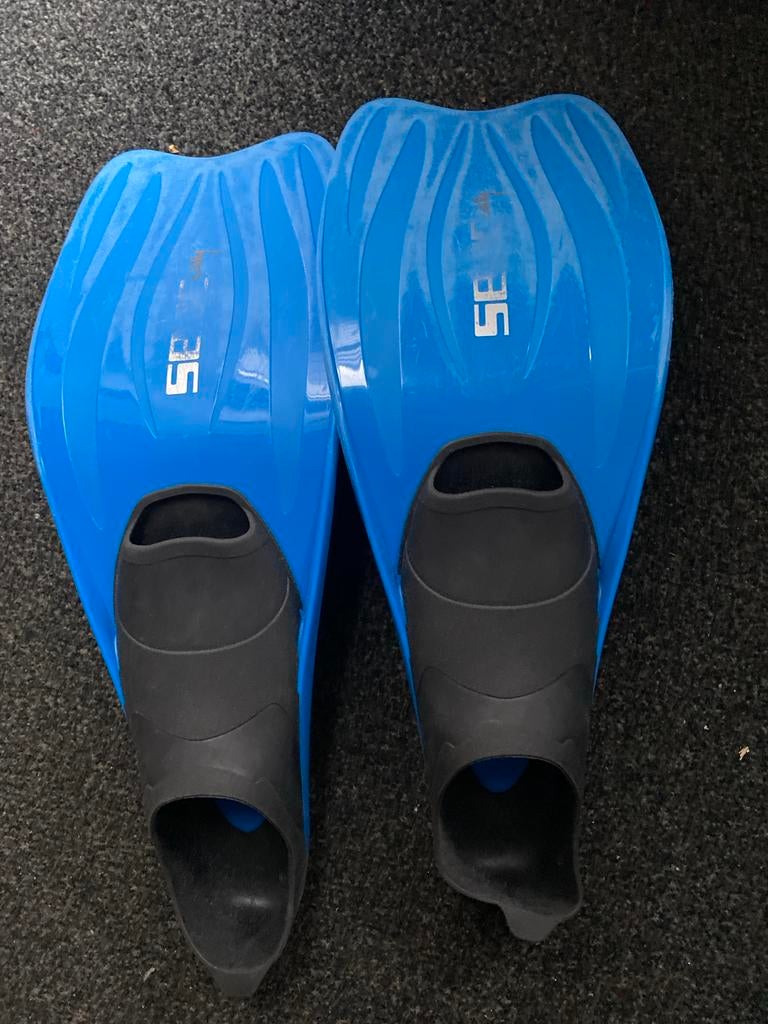 Flippers / Zwemvliezen maat 36-37, Watersport en Boten, Ophalen, Gebruikt, Zwem- of Duikvliezen