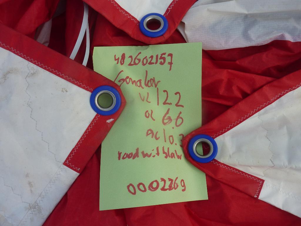 gennaker zie ook mijn andere zeiladvertenties, Ophalen of Verzenden, Gebruikt, Overige typen