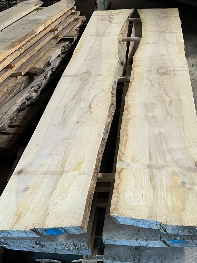 schaaldelen Essen, Ipen, Beuken en Tulpenboom, Doe-het-zelf en Verbouw, Hout en Planken, Ophalen, 25 tot 50 mm, Eiken, Zo goed als nieuw