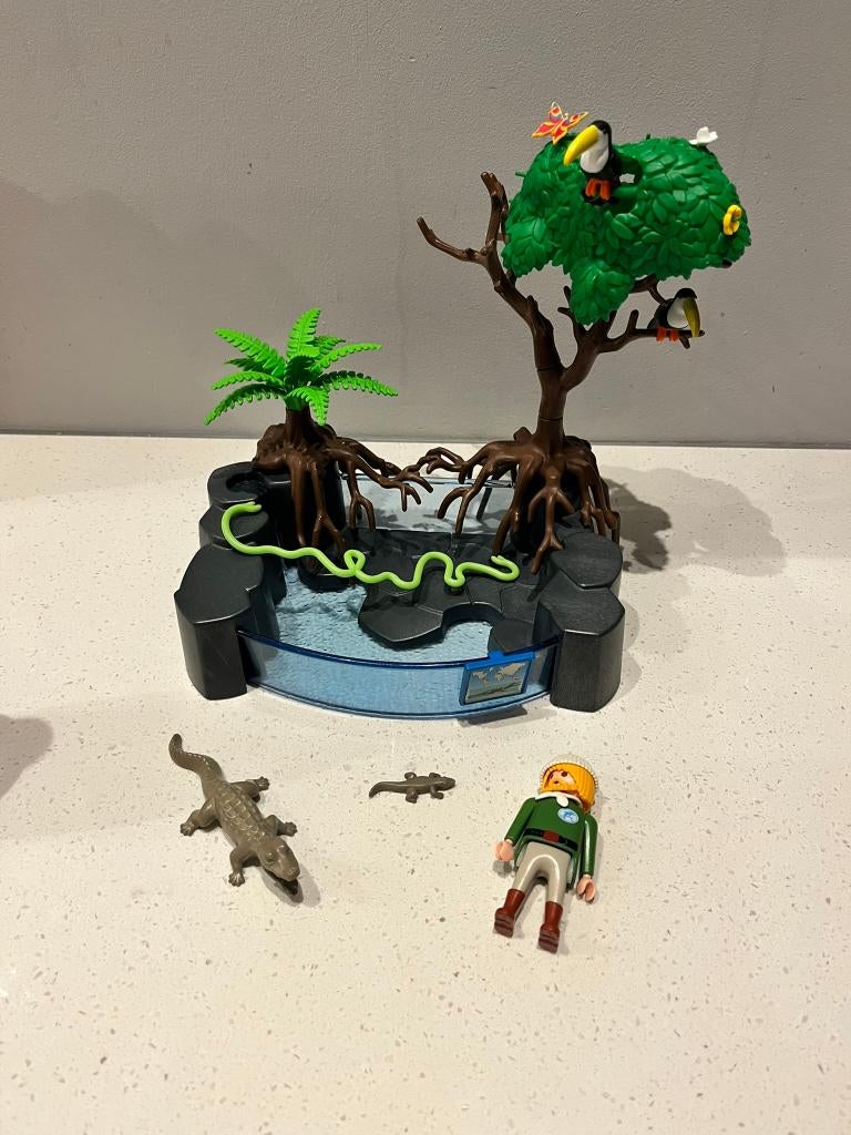 Playmobil Kaaiman bassin – 4463, Kinderen en Baby's, Speelgoed | Playmobil, Ophalen of Verzenden, Gebruikt, Complete set