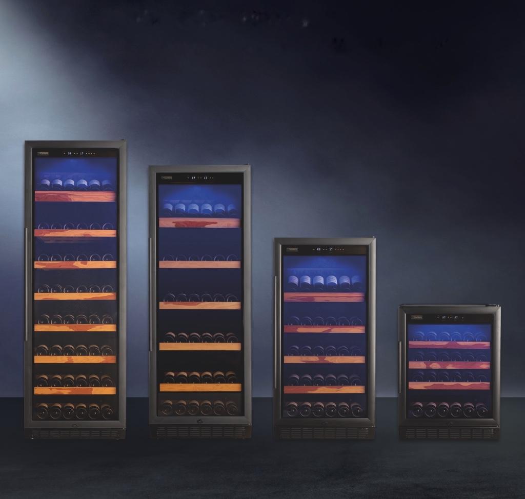 Wijnklimaatkast | Wijnkoelkast 40-200 flessen (2 zones), Witgoed en Apparatuur, Koelkasten en IJskasten, Zonder vriesvak, Nieuw