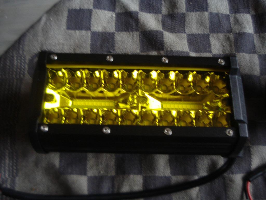 Oldtimer ledlampen verstralers geel en wit breedte 16 cm, Ophalen of Verzenden, Nieuw