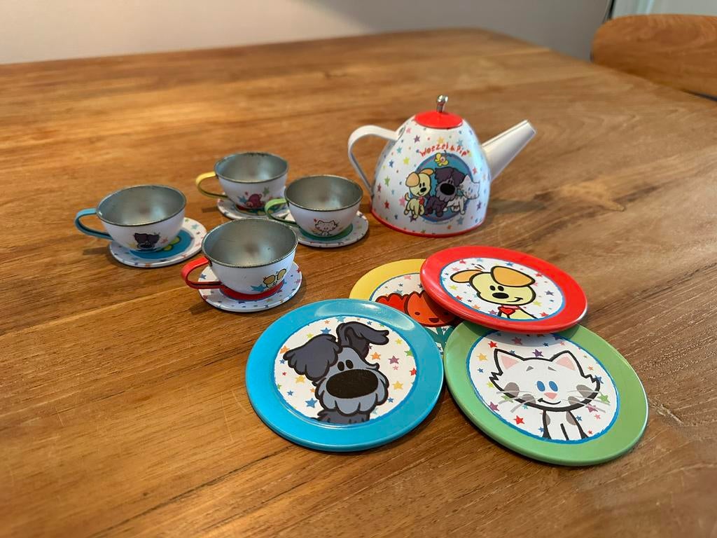 Woezel en Pip thee servies, Kinderen en Baby's, Ophalen of Verzenden, Gebruikt, Overige materialen, Speelkeuken-accessoire