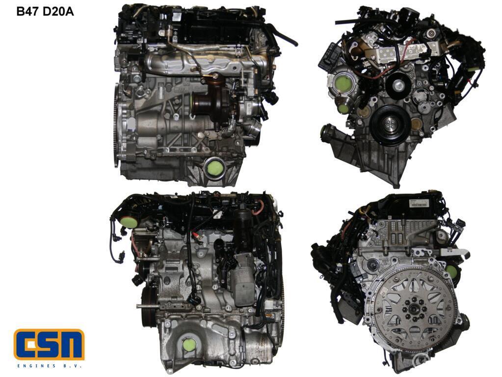 Motor BMW 3 (F30) 318d 2016 B47D20A, Gebruikt