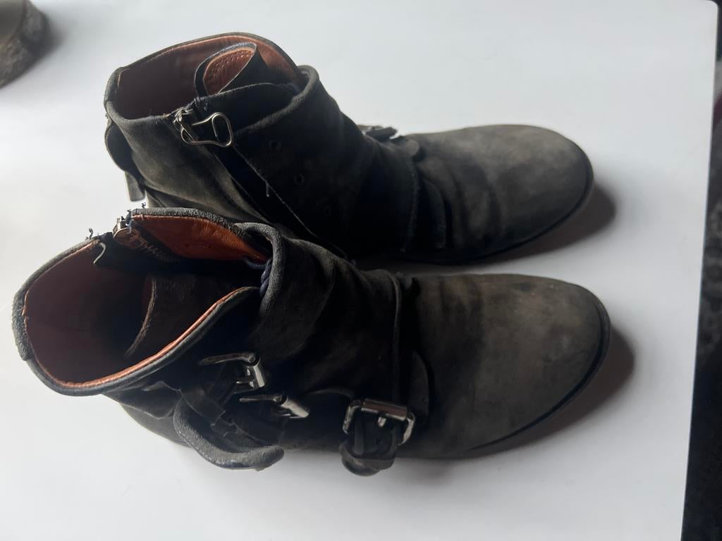 A.S. 98 Cowboylaarzen Maat 40, Bruin, I, Lage of Enkellaarzen, Ophalen of Verzenden