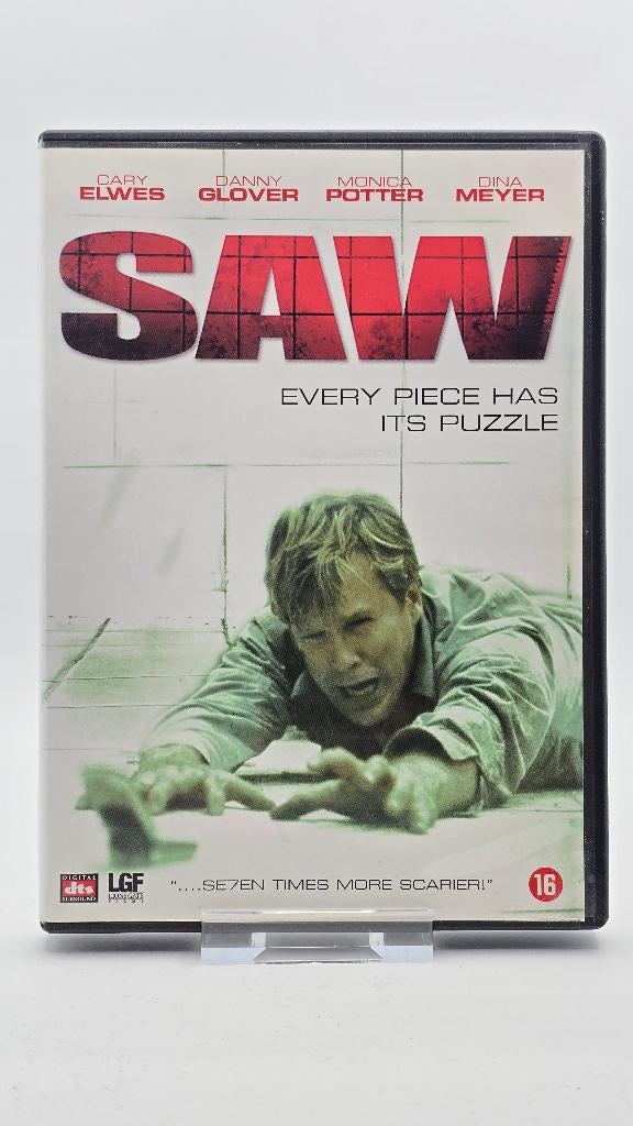 Saw, Cd's en Dvd's, Dvd's | Horror, Vanaf 16 jaar, Ophalen of Verzenden, Zo goed als nieuw, Slasher