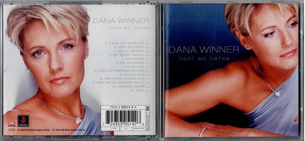 DANA WINNER licht en liefde, Ophalen of Verzenden, Zo goed als nieuw, Levenslied of Smartlap