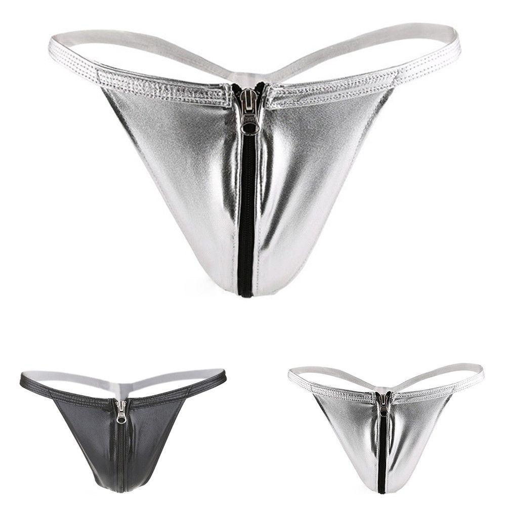 Dames heren g-string met rits slip leren string sexy, Kleding | Heren, Ondergoed, Slip, Overige kleuren, Ophalen of Verzenden