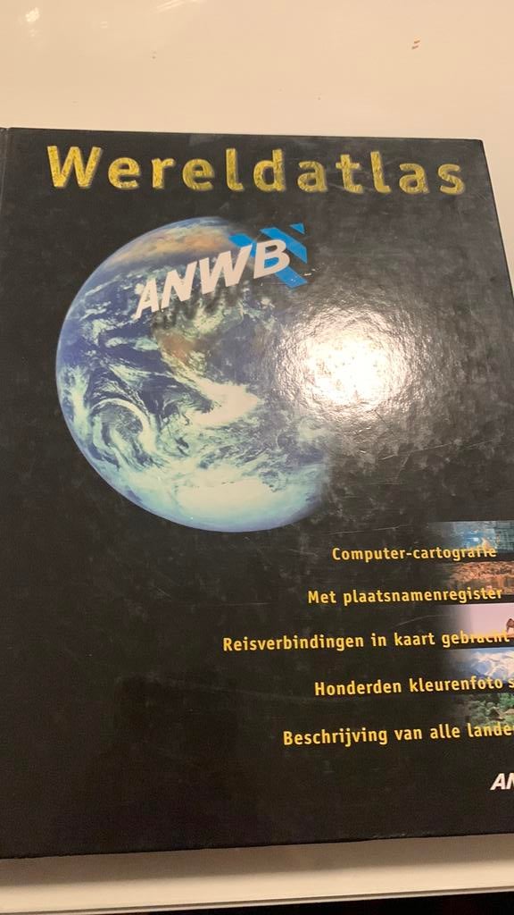 Wereldatlas, Ophalen, Zo goed als nieuw, 1800 tot 2000, Landkaart