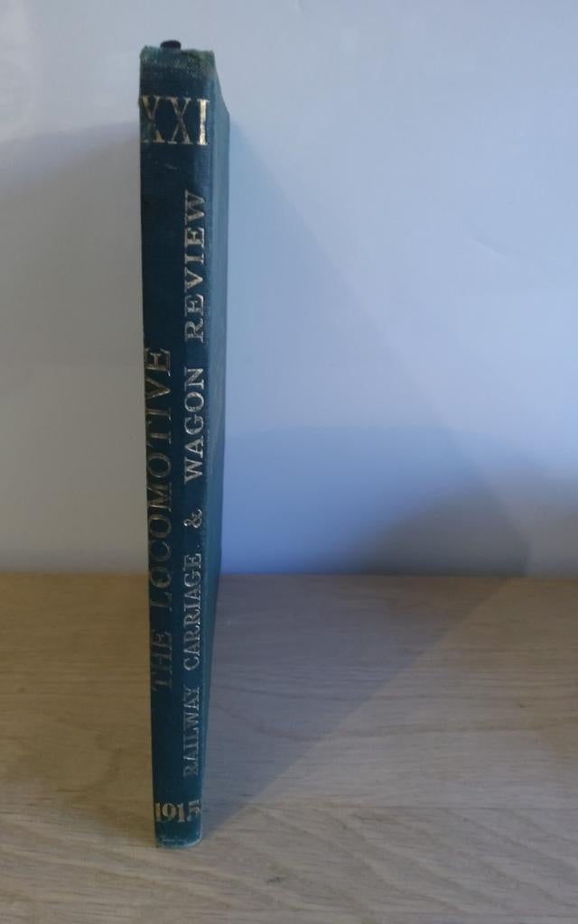 The Locomotive Magazine 1915, Ophalen of Verzenden, Trein, Boek of Tijdschrift