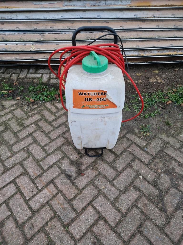 Watertank / drukvat elektrisch 35 liter op stroom, Ophalen, Gebruikt