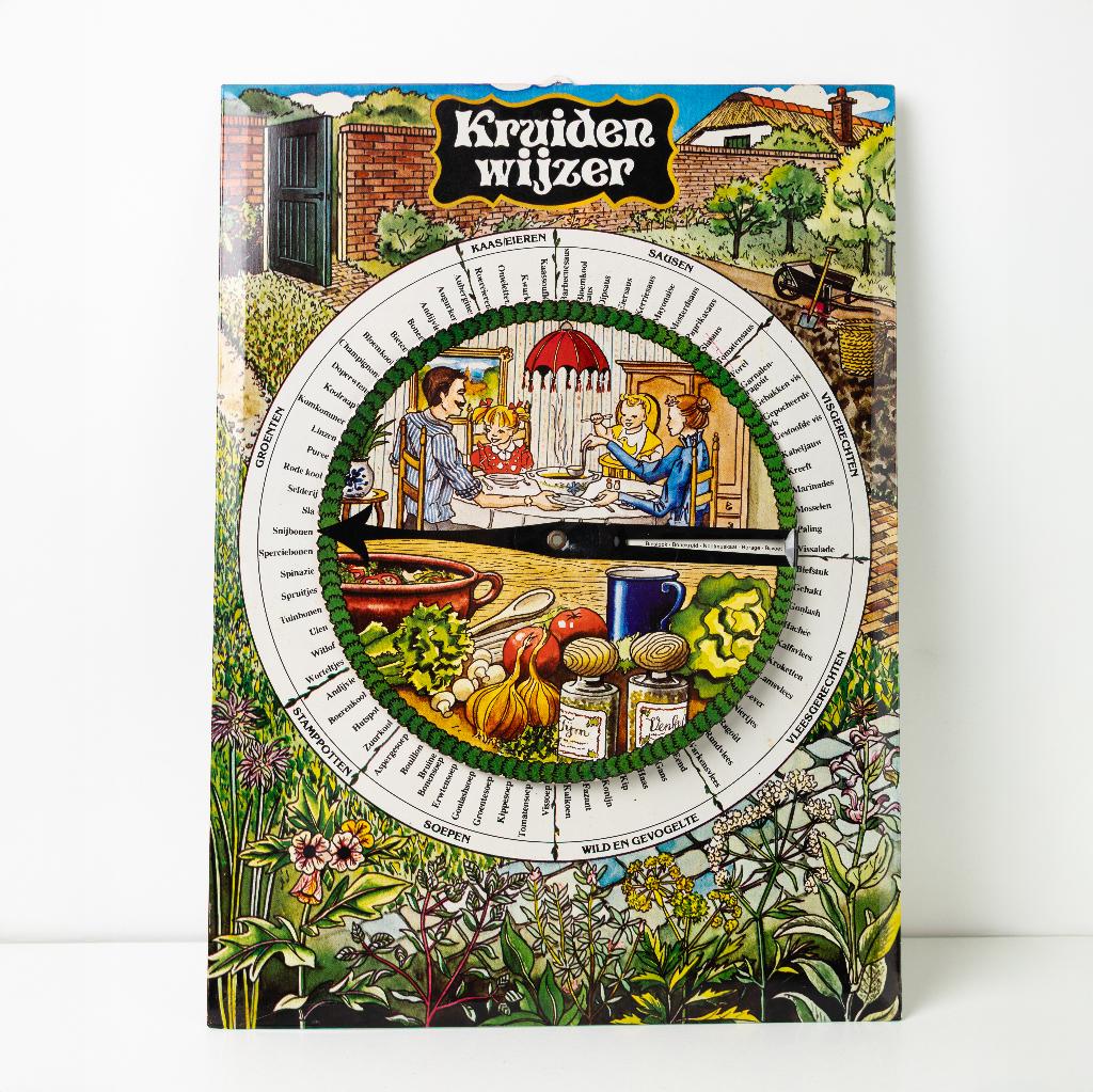 Kruidenwijzer Blik Vintage, Ophalen of Verzenden