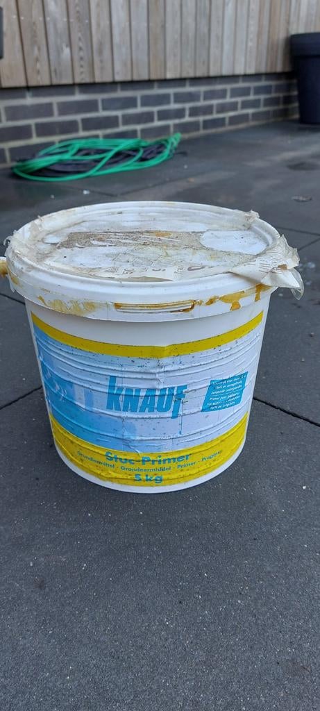 Stuc primer Knauf aangebroken verpakking., Ophalen, Wit